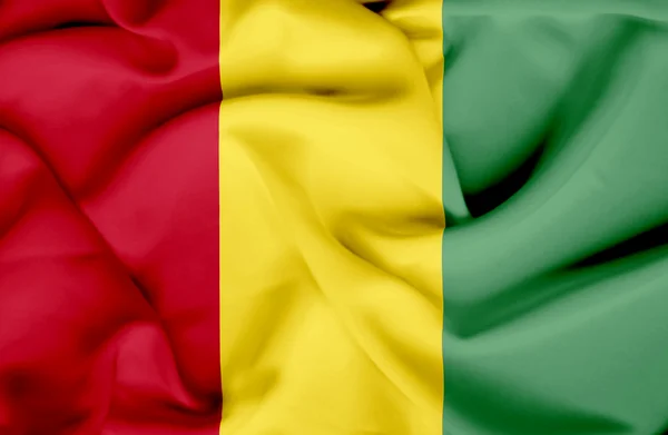 Guinea waving flag — Stock Photo, Image