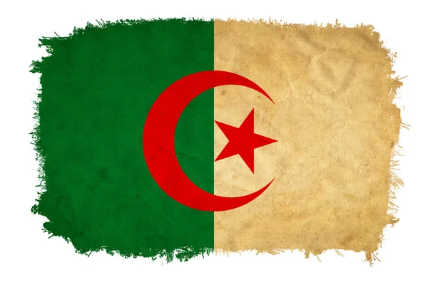 Algeria grunge flag — Stock Photo, Image