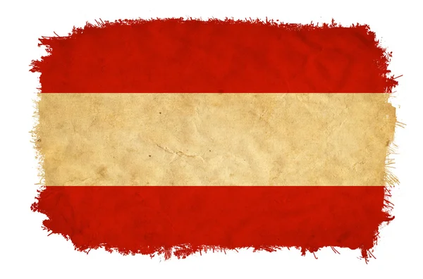 Austria grunge flag — Stock Photo, Image