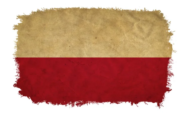 Poland grunge flag — Stock Photo, Image