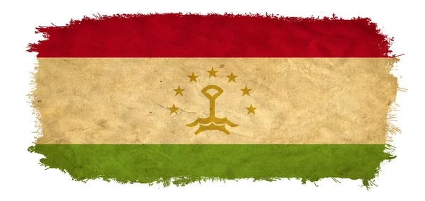Tadsjikistan grunge flag - Stock-foto