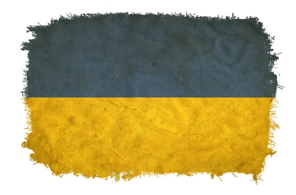 Ucrânia bandeira grunge — Fotografia de Stock