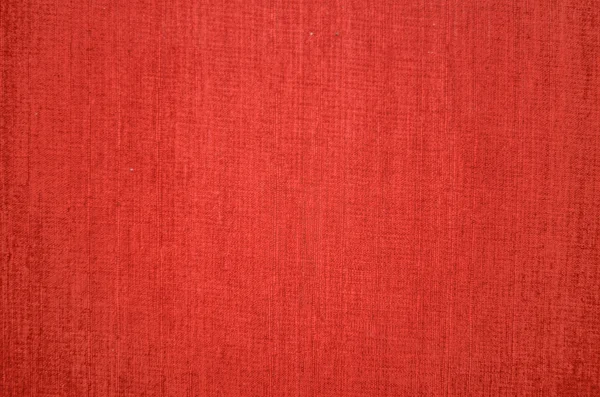 Czerwone płótno tekstura — Zdjęcie stockowe