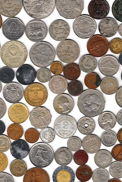 Coins background — Stock Photo, Image