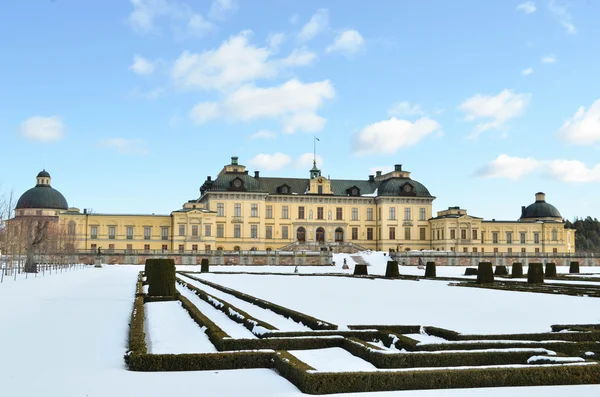 Drottningholms castle in Stockholm - Sweden — Stock Photo, Image