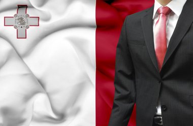 işadamı malta kavramsal görüntü