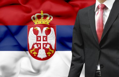 işadamı Sırbistan kavramsal görüntü