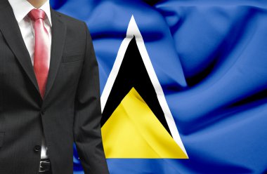 işadamı st lucia kavramsal görüntü