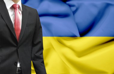 işadamı Ukrayna kavramsal görüntü
