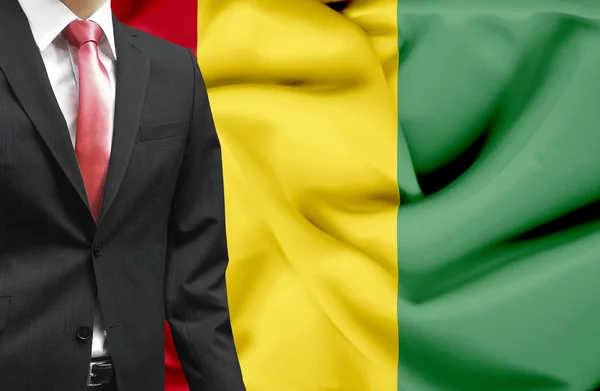 Бізнесмен з концептуальних зображення Гвінеї — стокове фото