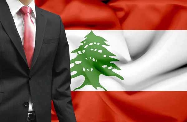 Empresario de Líbano imagen conceptual —  Fotos de Stock