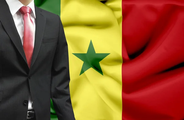 Empresario de Senegal imagen conceptual —  Fotos de Stock