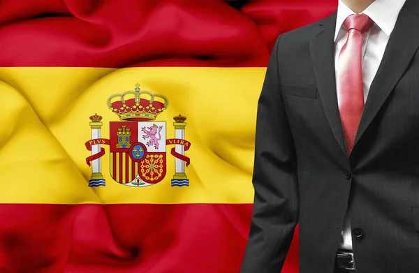 Businessman from Spain conceptual image — Stock Photo, Image