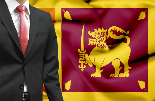 Homme d'affaires du Sri Lanka image conceptuelle — Photo