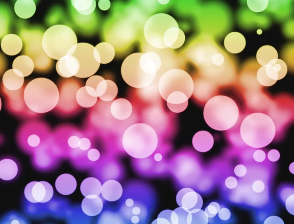 Fundo bokeh multicolorido — Fotografia de Stock