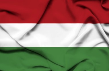 Macaristan dalgalanan bayrak