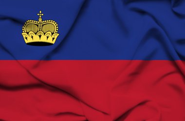 Lichtenstein dalgalanan bayrak
