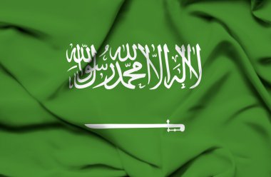 Suudi Arabistan dalgalanan bayrak
