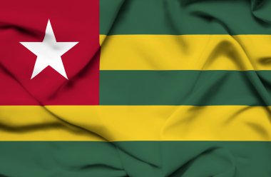 Togo dalgalanan bayrak