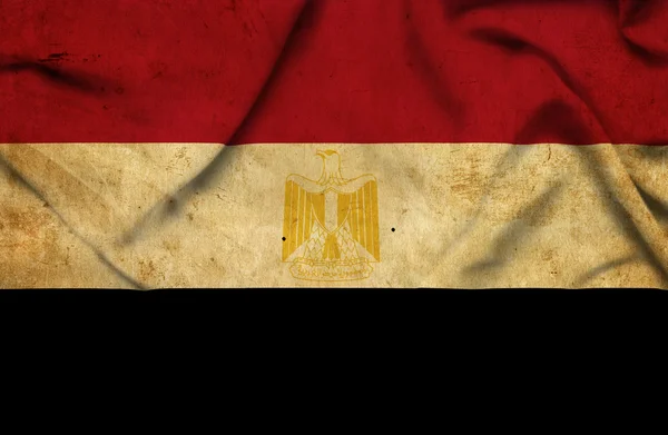 Egipto ondeando bandera — Foto de Stock