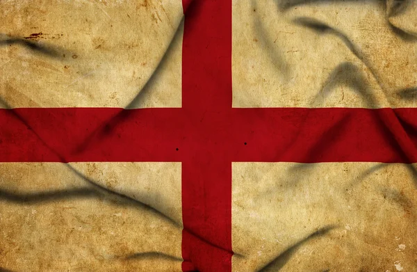 Engeland wuivende vlag — Stockfoto