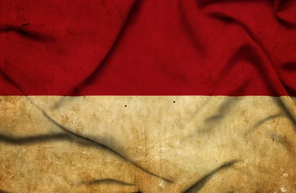 Indonesia waving flag — Stock Photo, Image