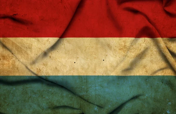 Люксембург розмахував прапором — стокове фото