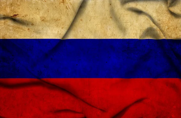 Russia waving flag — Stock Photo, Image