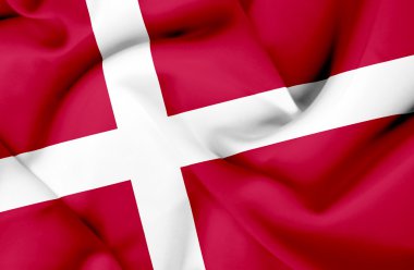 Danimarka dalgalanan bayrak