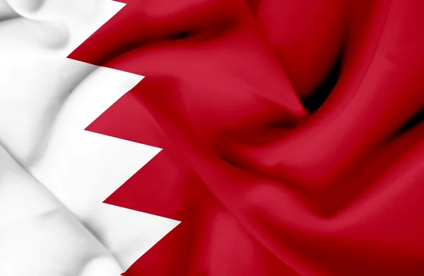 Bahréin ondeando bandera —  Fotos de Stock