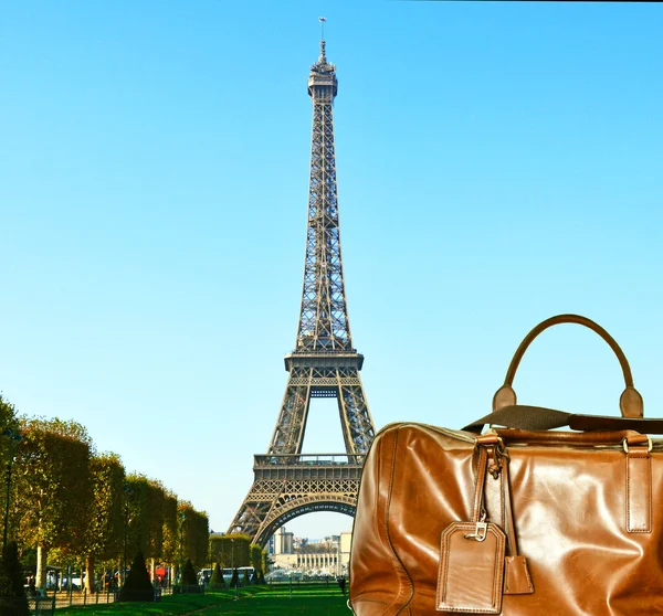 Travel to Paris conceptual image — Stock Photo, Image