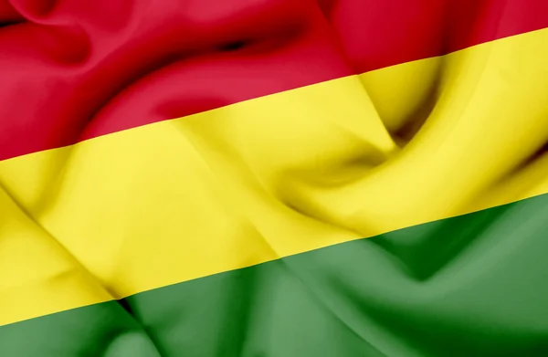 Bolivia waving flag — Stock Photo, Image