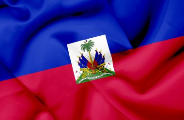Haiti dalgalanan bayrak