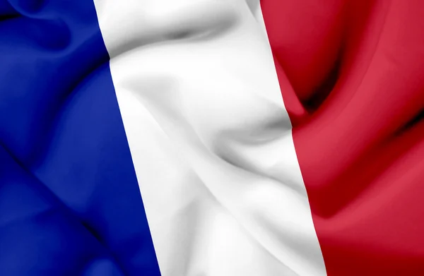 France waving flag — Stock Photo, Image