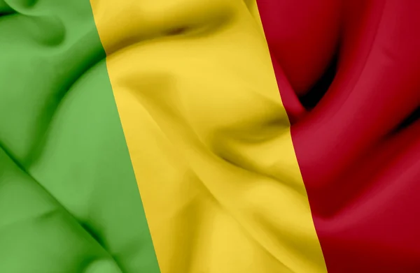 Mali waving flag — Stock Photo, Image