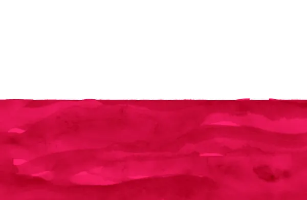 Painted flag of Poland — Stock Photo, Image