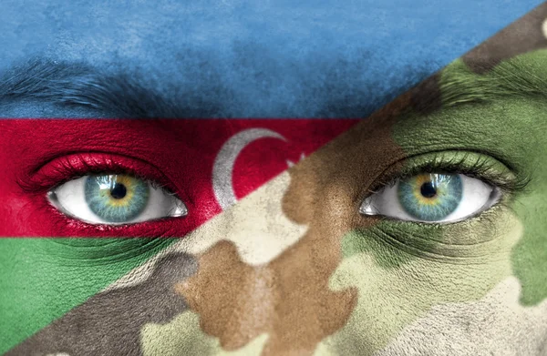 Soldier from Azerbaijan — Stock Photo, Image