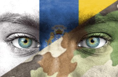Soldier from Canary Islands