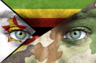 Zimbabve gelen asker