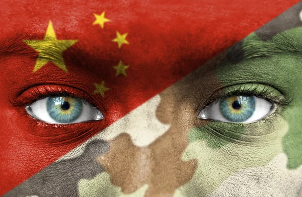 Soldat från Kina — Stockfoto