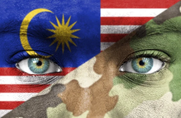 Soldato dalla Malesia — Foto Stock