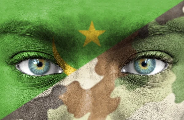 Soldier from Mauritania — Stock Photo, Image