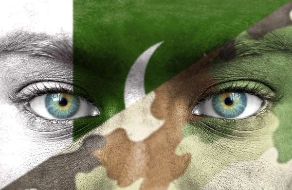 Soldier from Pakistan — Stock Photo, Image