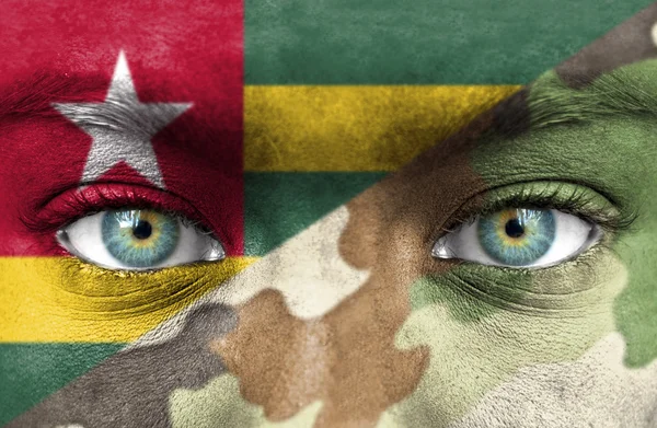 Soldier from Togo — Stock Photo, Image