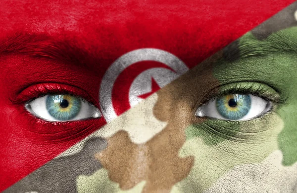 Soldier from Tunisia — Stock Photo, Image