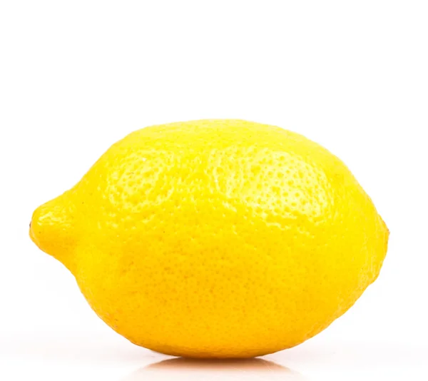 Fresh ripe lemon isolated on white — Stock Photo, Image