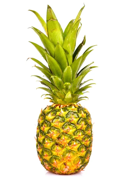 Ananas geïsoleerd op witte achtergrond — Stockfoto