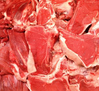 taze çiğ et arka plan