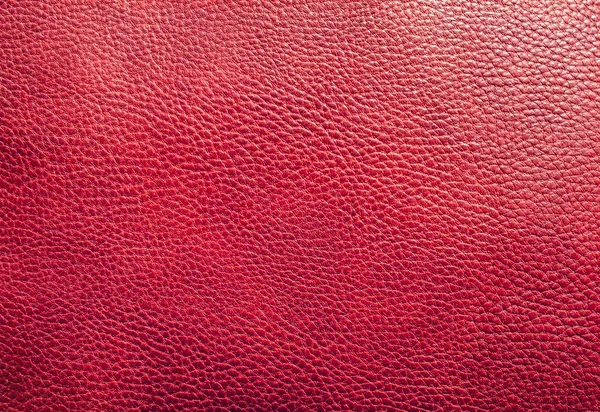 Kırmızı deri doku arkaplanı — Stok fotoğraf