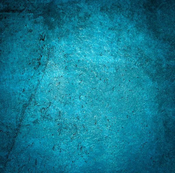 Grunge blaue Farbe Wand Hintergrund oder Textur — Stockfoto